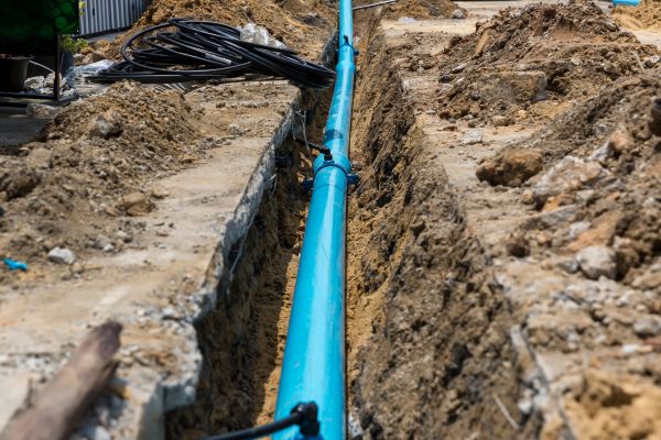 Water Pipeline Installation in Palm City