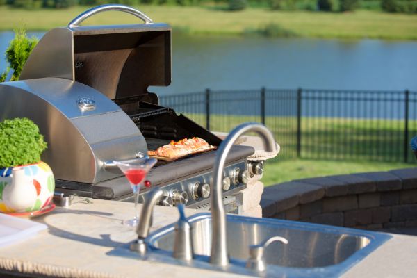 Outdoor Kitchen Plumbing in Palm City