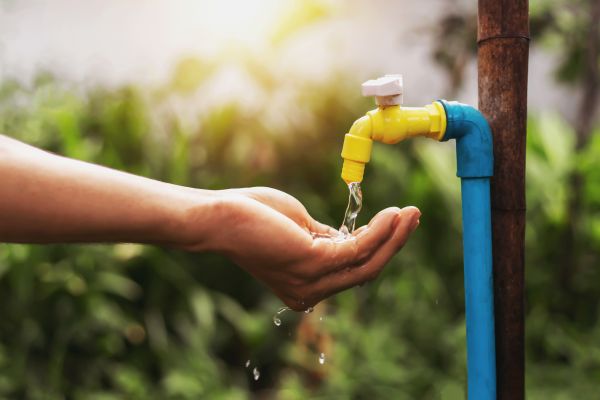 Outdoor Water Tap Installation in Palm City