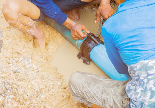 Cracked Plumbing Repair in Palm City