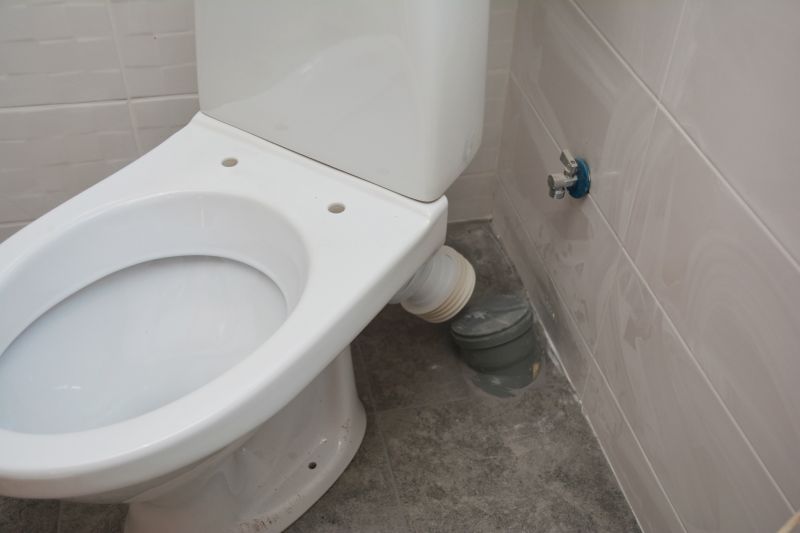 Commercial Toilet Installation detail